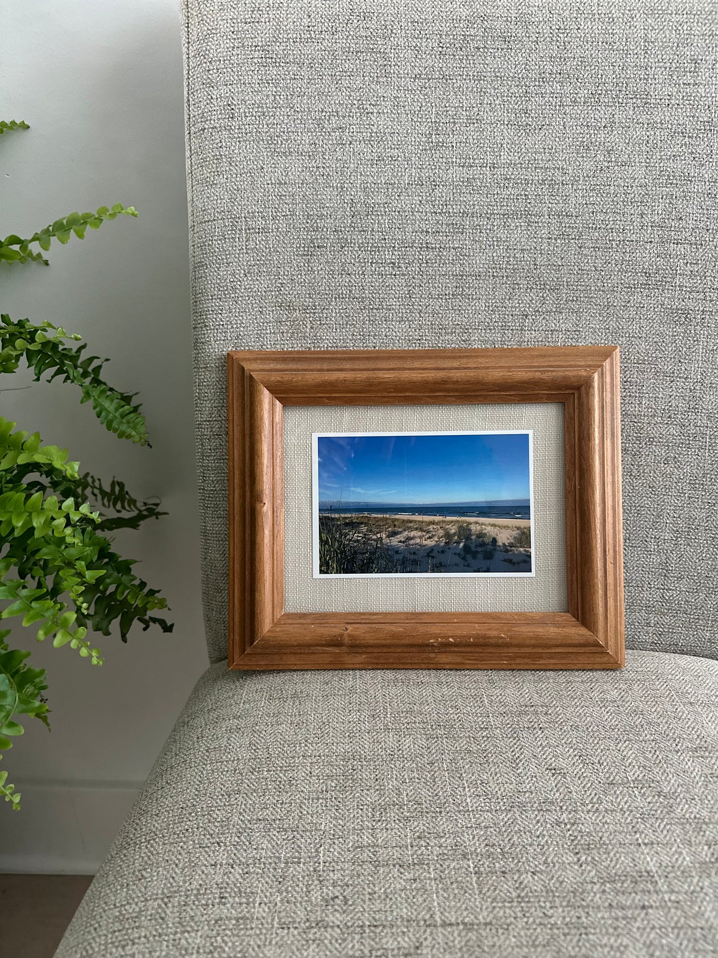 Long Beach Island Beach Day Framed Print