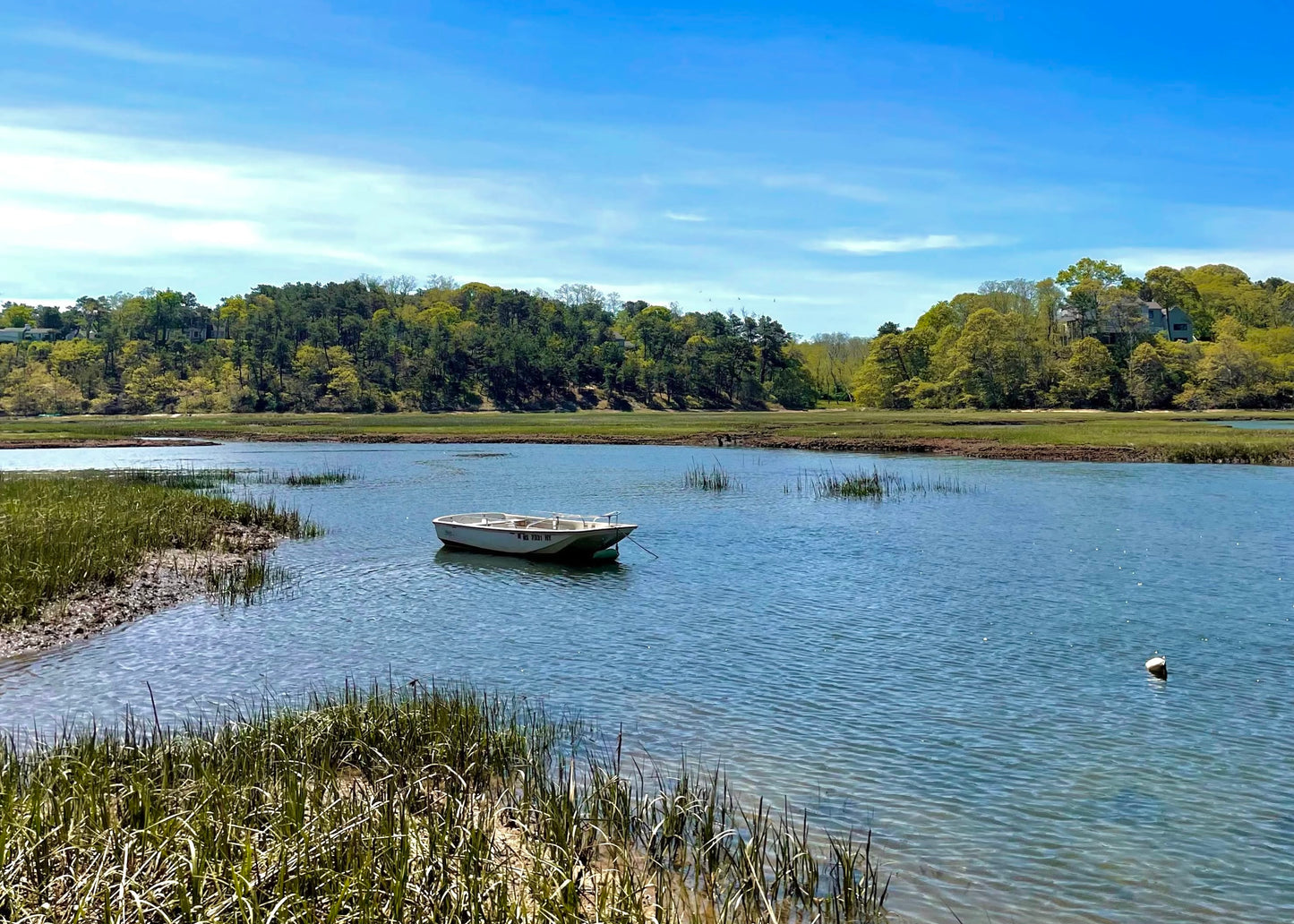 The Pamet River in Truro, Cape Cod Framed Print