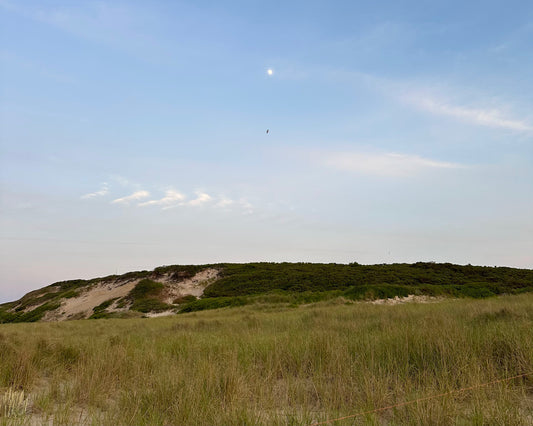 The Other Side of Sunset on Race Point Beach in Provincetown, Massachusetts Print
