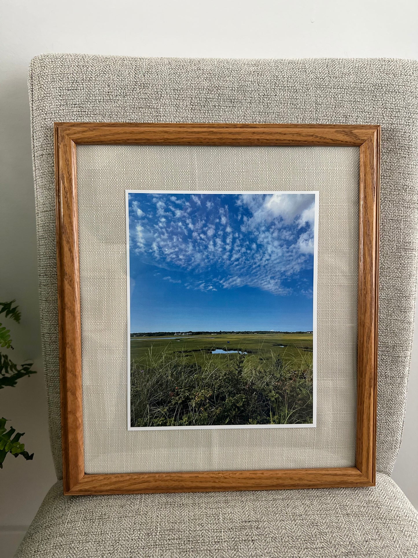 Seagull Beach Cape Cod Framed Print