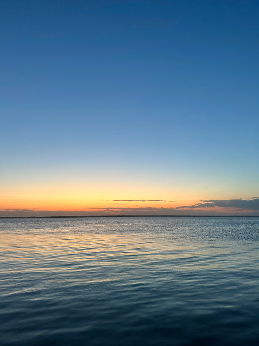 Surf City Sunset Long Beach Island, New Jersey Print